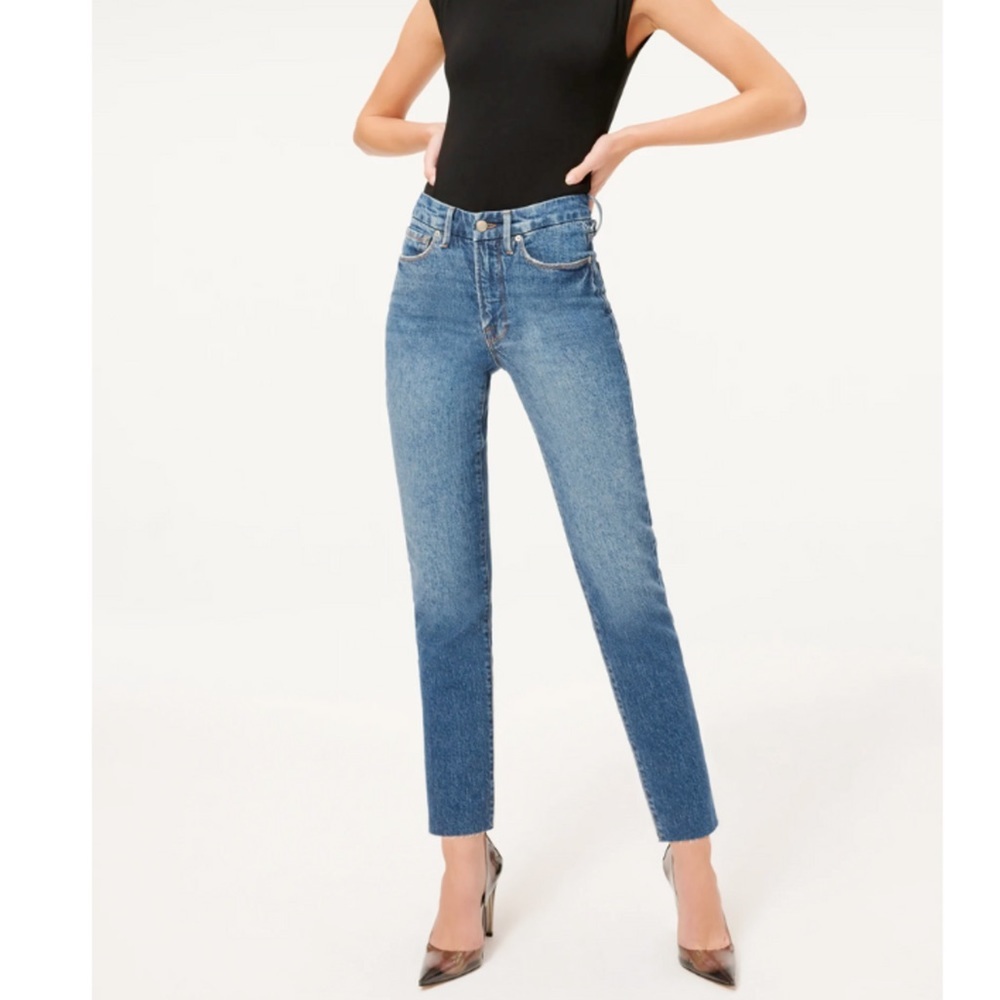 GOOD American Good Classic Raw Hem size 27